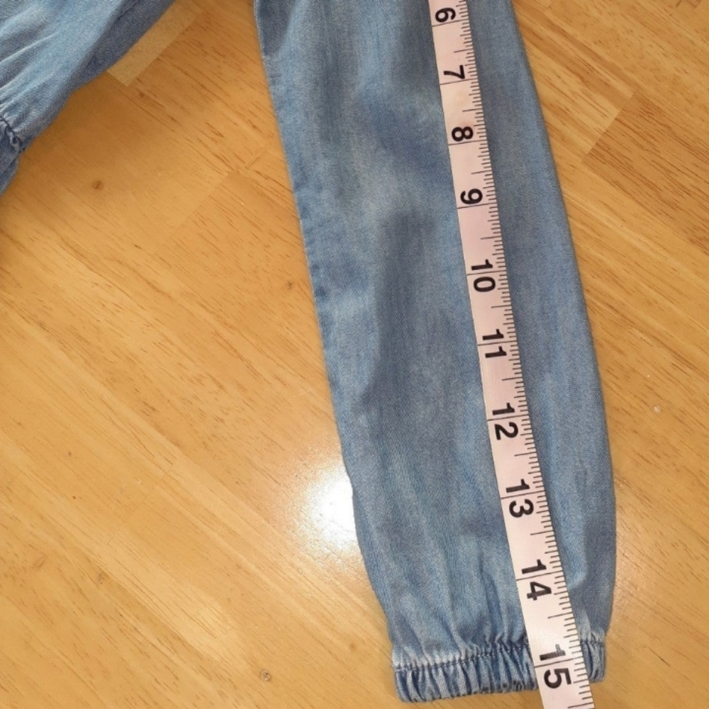 🌸🌸HOST PICK!!🌸🌸Carter's Girls Denim Dress Size 5T PERFECT CONDITION - Picture 5 of 6